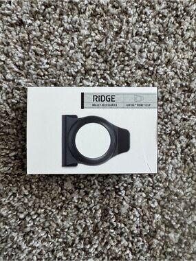 Ridge wallet Money Clip